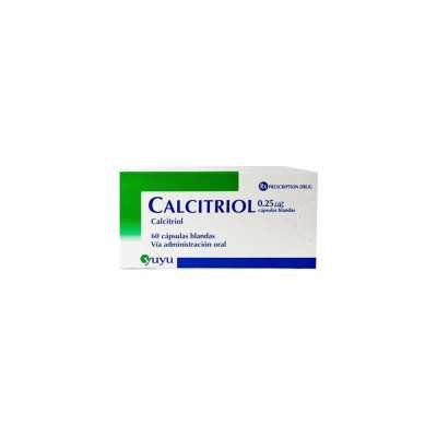 CALCITRIOL 0 25ug x60cap PHARMAMERICA 