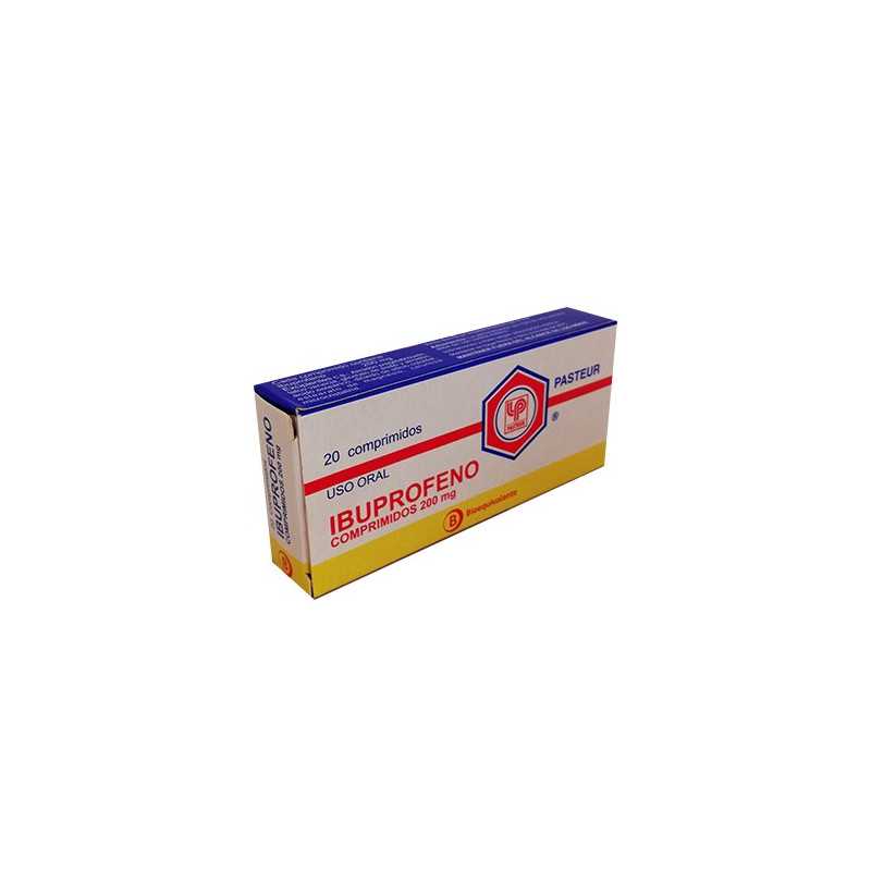 Ibuprofeno 200mg x20com (Pasteur)