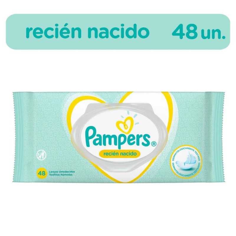 PAMPERS TOALLITAS HUMEDAS RECIEN NACIDO X48