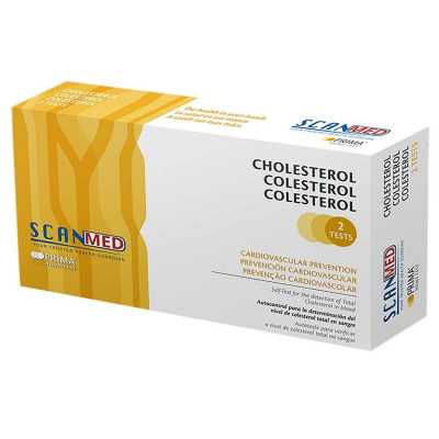 TEST DE COLESTEROL X2 SCANMED 