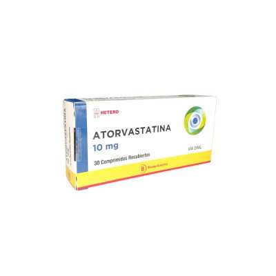 ATORVASTATINA 10mg X30COM SEVEN PHARMA 