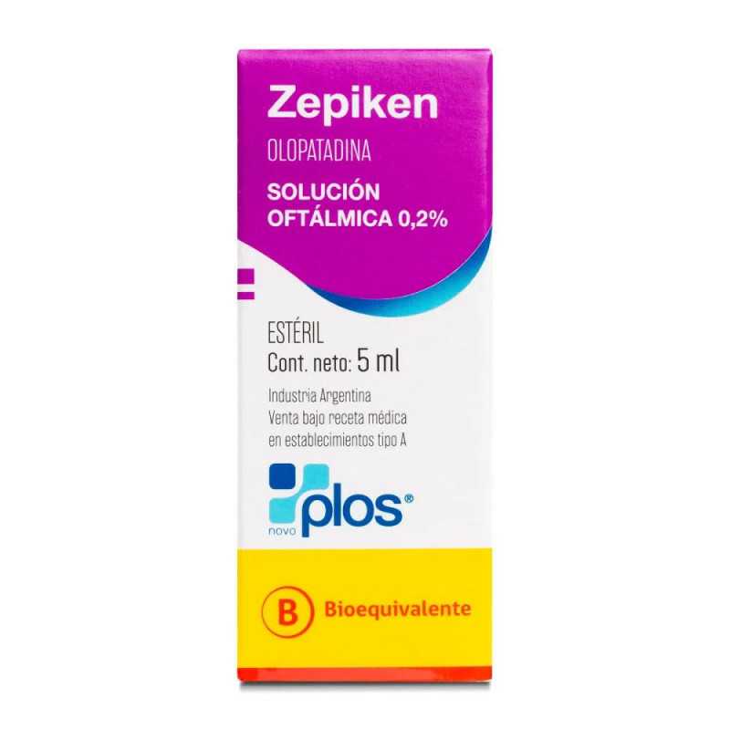 ZEPIKEN 0 2 SOLUCION OFTALMICA X5ml