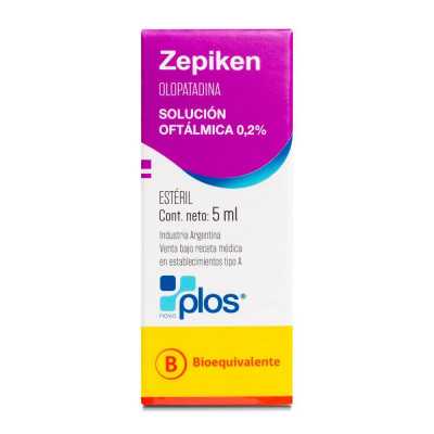 ZEPIKEN 0 2 SOLUCION OFTALMICA X5ml