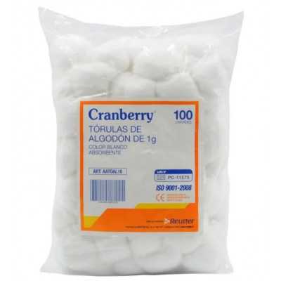 TORULAS ALGODON 1GR CRANBERRY X100