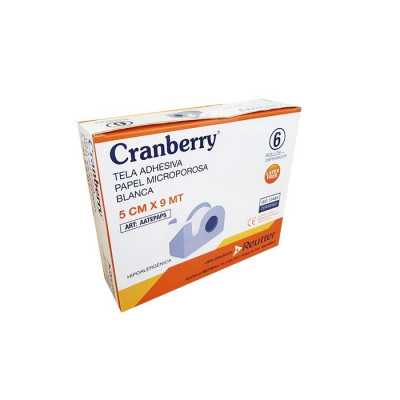 TELA MICROPOROSA 5cmx9 1 mts CRANBERRY 