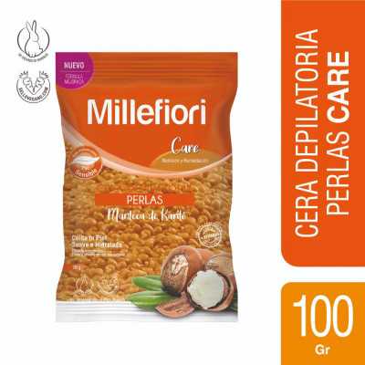 MILLEFIORI CERA PERLAS KARITE 100G