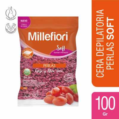 MILLEFIORI CERA PERLAS GOJI ALOE VERA 100G
