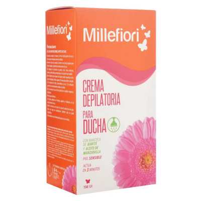 MILLEFIORI CREMA DEPILATORIA DUCHA P SENSIBLE 150g