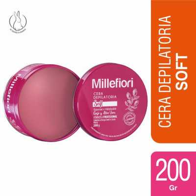 MILLEFIORI CERA SOFT GOJI ALOE TARRO 200GRS