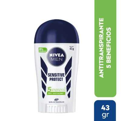 NIVEA MEN DEO AP BARRA SENSITIVE PROTECT 43G