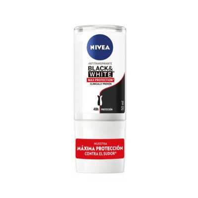 NIVEA DEO ROLL-ON B&W MAX PROTECTION 50ML