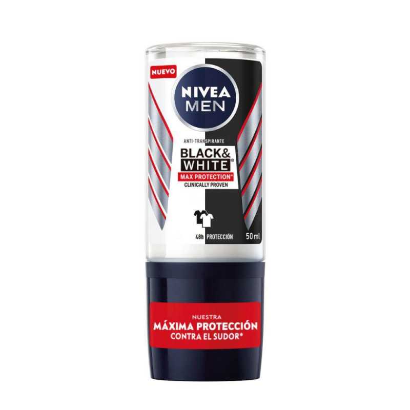 NIVEA MEN DEO AP ROLL-ON B&W MAX PROTECTION 50ML