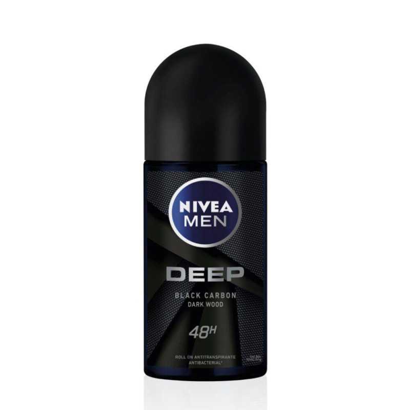NIVEA MEN DEO AP ROLL-ON DEEP DARK WOOD 50ML
