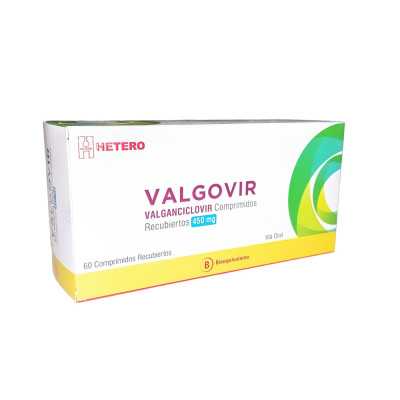 VALGOVIR 450MG X60COM
