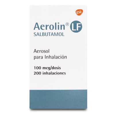 AEROLIN LF INHALADOR 100MCG 200 DOSIS
