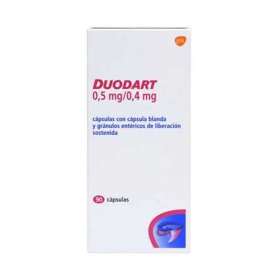 DUODART 0 5/0 4MG X90CAP