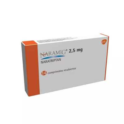 NARAMIG 2 5mg X14COM