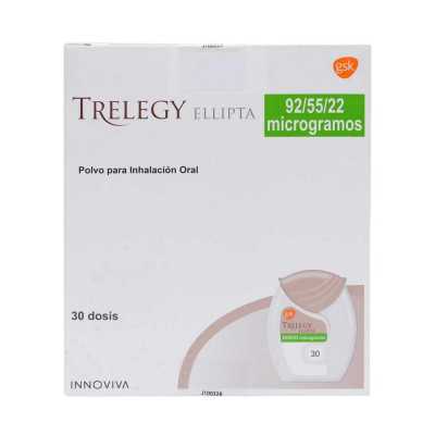 TRELEGY ELLIPTA 9255/22 INHAL 30 DOSIS