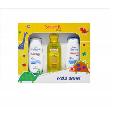 SIMONDS ESTUCHE GOLDEN CREMA COLONIA SHAMPOO