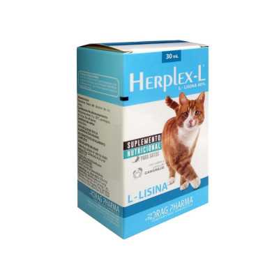 HERPLEX-L GATOS SUSPENSIÓN ORAL 30ML