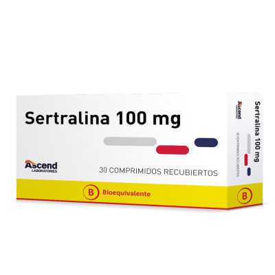 SERTRALINA 100mg X30COM ASCEND 