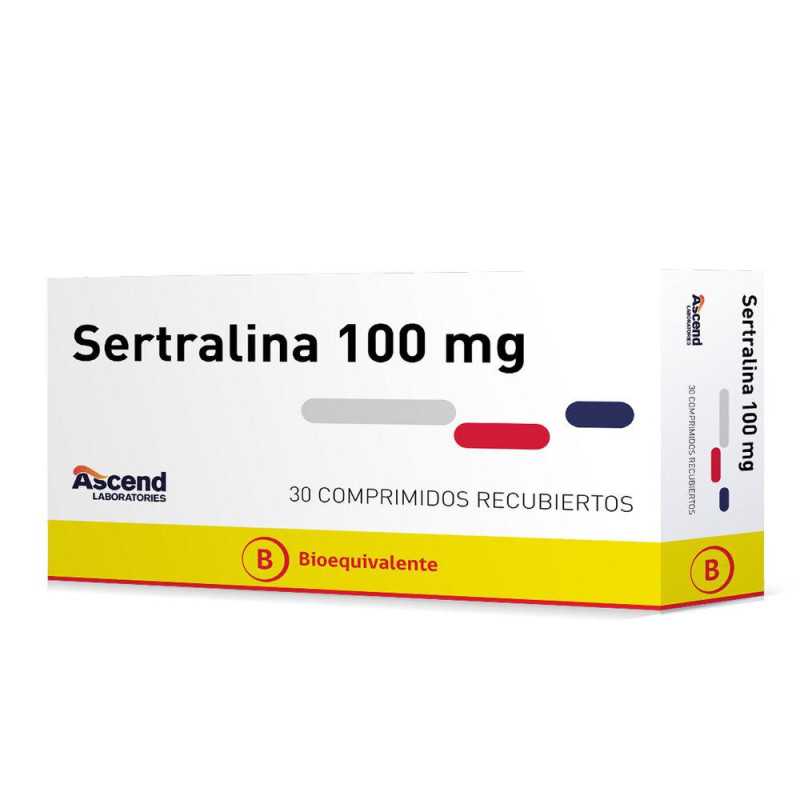 SERTRALINA 100mg X30COM ASCEND 
