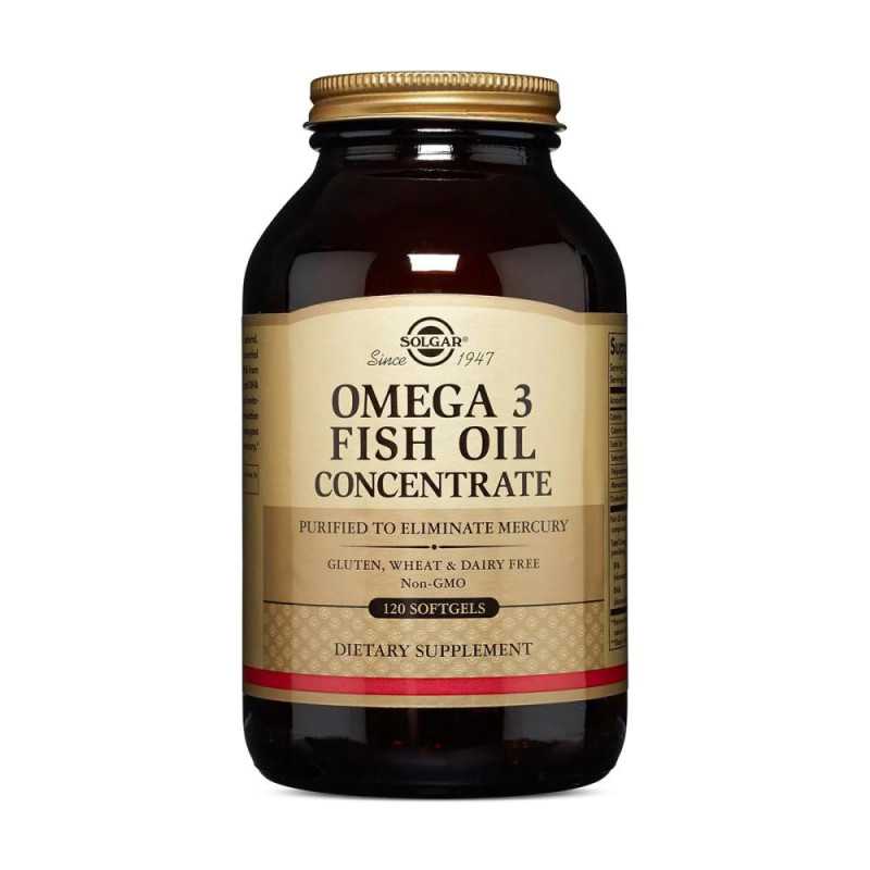 FISH OIL 2000MG 600MG OMEGA3 X120CAP SOLGAR 
