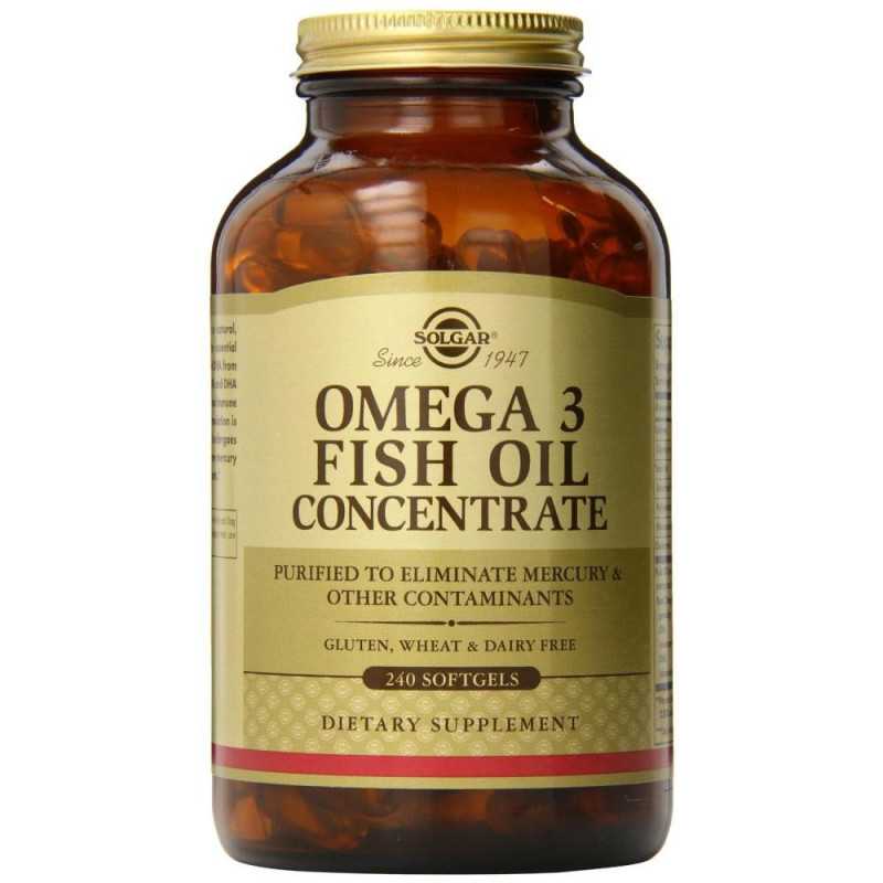 FISH OIL 2000MG 600MG OMEGA3 X240CAP SOLGAR 