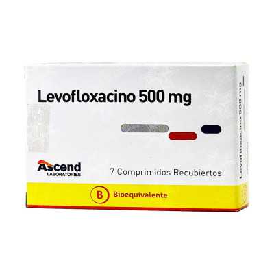 LEVOFLOXACINO B 500mg X7COM ASCEND 