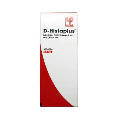 D-HISTAPLUS 2 5mg/5ml S O X60ml