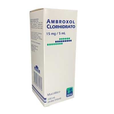 Ambroxol 15mg/5ml Jarabe Infantil x100ml (Mintlab)