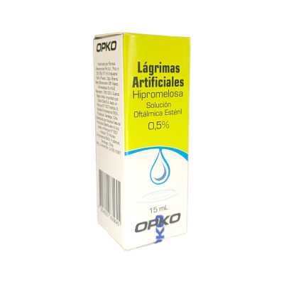 LAGRIMAS ARTIFICIALES 0 5 X15ML Opko 