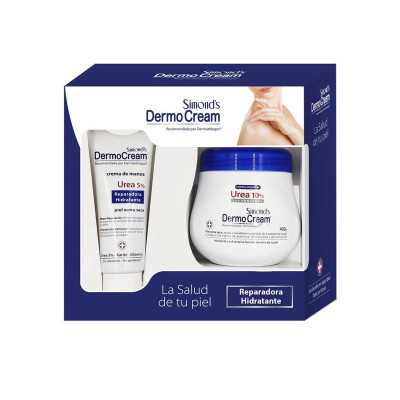 DERMOCREAM ESTUCHE UREA 10 POTE 400ML POMO 80G