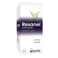 Rexanel 1mg/ml Soluci&oacute;n Oral x 120 ml. Antihistaminicos
